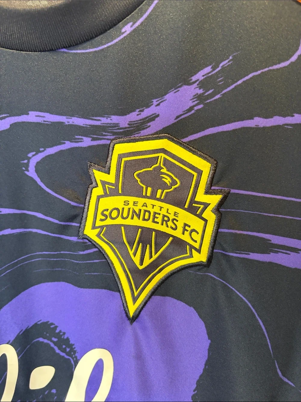 Seattle Sounders FC Jimi Hendrix Special Edition Jersey Soccer Football 15-16
